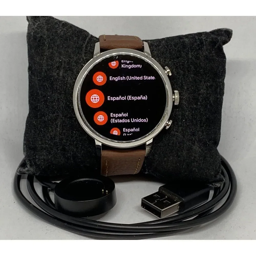 Fossil Gen 4 Authentic Digital Dial Smart Watch Custom Band FTW6017 LT316